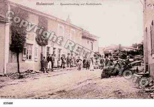 Ville de MALAUCOURTSURSEILLE, carte postale ancienne