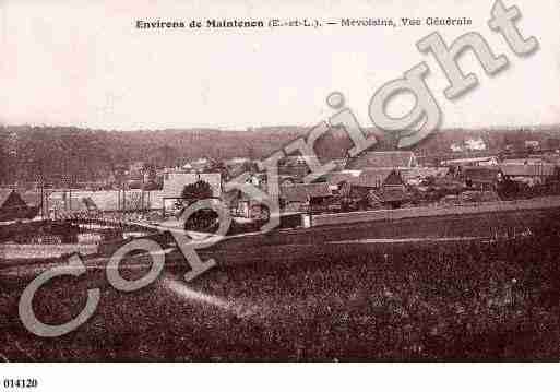 Ville de MEVOISINS, carte postale ancienne