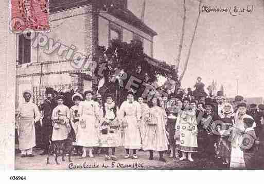 Ville de MEVOISINS, carte postale ancienne