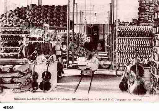 Ville de MIRECOURT, carte postale ancienne