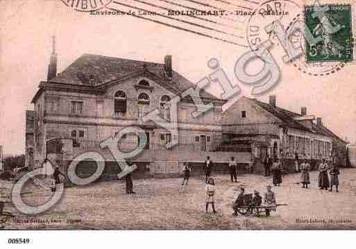 Ville de MOLINCHART, carte postale ancienne