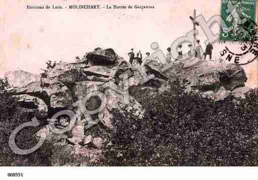 Ville de MOLINCHART, carte postale ancienne