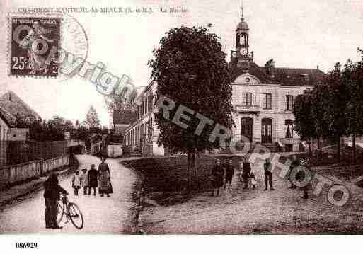 Ville de NANTEUILLESMEAUX, carte postale ancienne