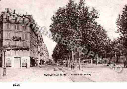 Ville de NEUILLYSURSEINE, carte postale ancienne