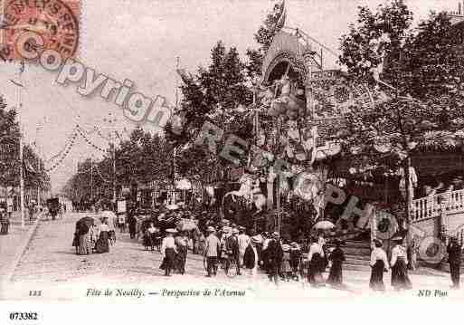 Ville de NEUILLYSURSEINE, carte postale ancienne