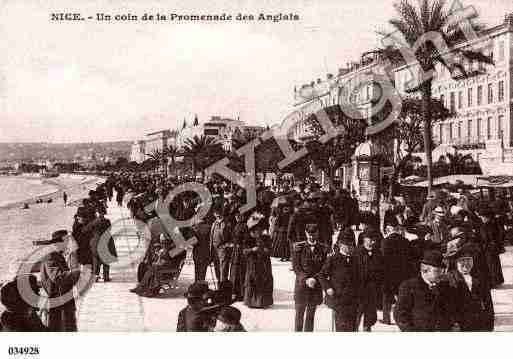 Ville de NICE, carte postale ancienne