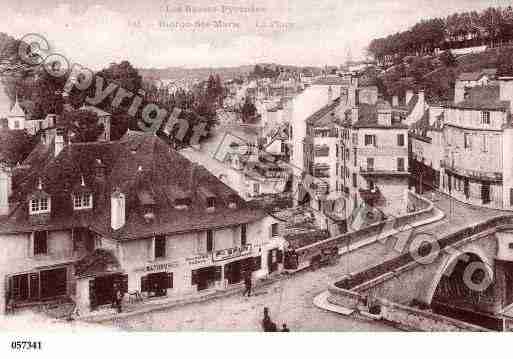 Ville de OLORONSAINTEMARIE, carte postale ancienne