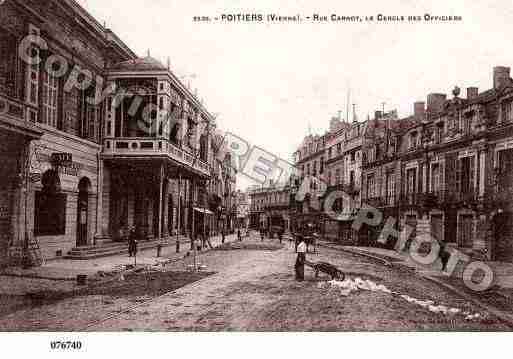 Ville de POITIERS, carte postale ancienne