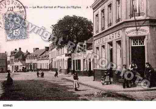 Ville de PORTEL(LE), carte postale ancienne