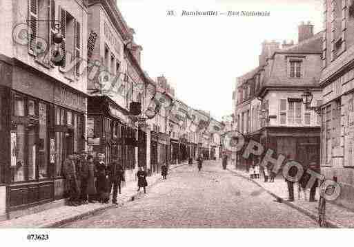 Ville de RAMBOUILLET, carte postale ancienne