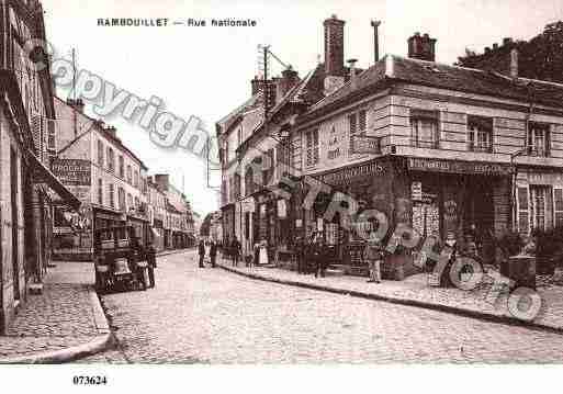 Ville de RAMBOUILLET, carte postale ancienne