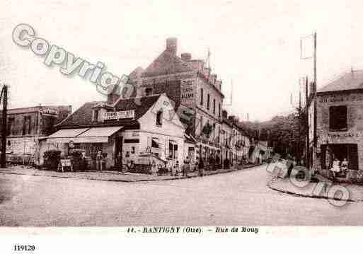 Ville de RANTIGNY, carte postale ancienne