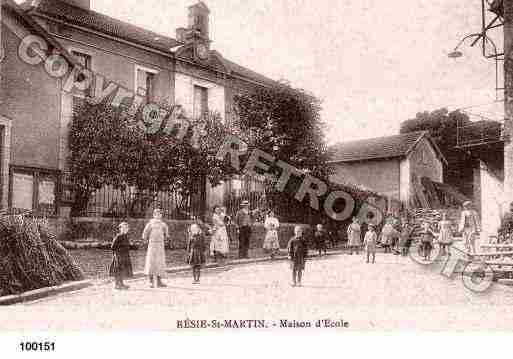 Ville de RESIESTMARTIN(LA), carte postale ancienne Ville de RESIESTMARTIN(LA), carte postale ancienne