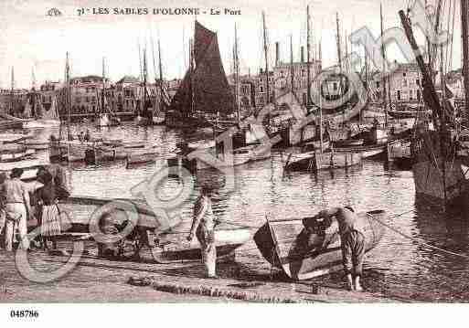 Ville de SABLESD'OLONNE(LES), carte postale ancienne