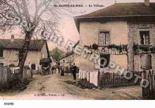 Ville de SAINTAUPRE, carte postale ancienne