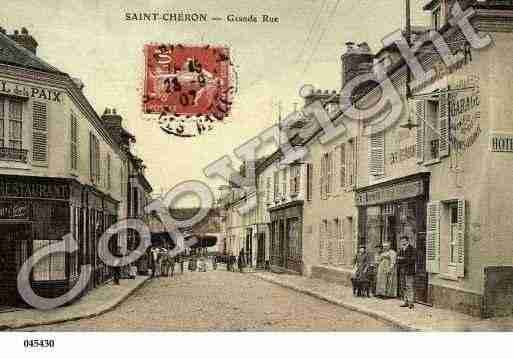 Ville de SAINTCHERON, carte postale ancienne