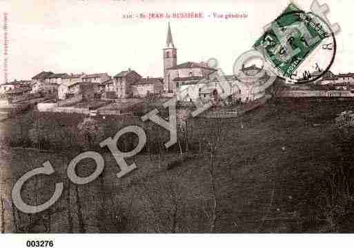 Ville de SAINTJEANLABUSSIERE, carte postale ancienne Ville de SAINTJEANLABUSSIERE, carte postale ancienne