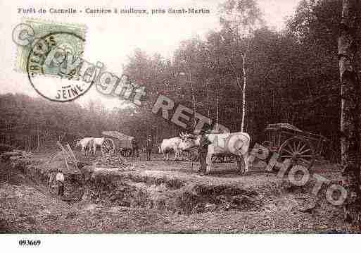 Ville de SAINTMARTINDUTERTRE, carte postale ancienne