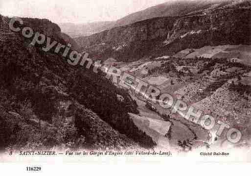 Ville de SAINTNIZIER, carte postale ancienne