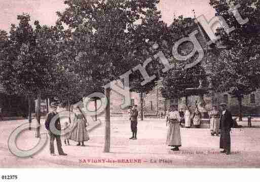 Ville de SAVIGNYLESBEAUNE, carte postale ancienne