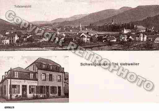 Ville de SCHWEIGHOUSE, carte postale ancienne