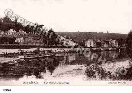 Ville de SEVRES, carte postale ancienne