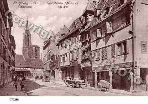 Ville de STRASBOURG, carte postale ancienne