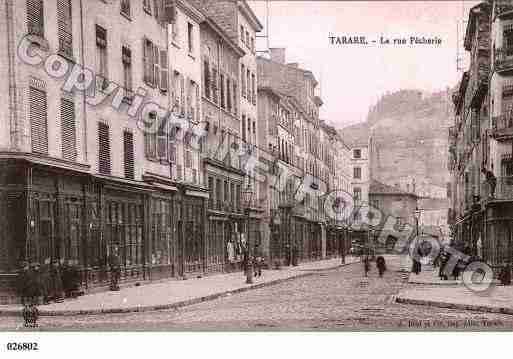 Ville de TARARE, carte postale ancienne