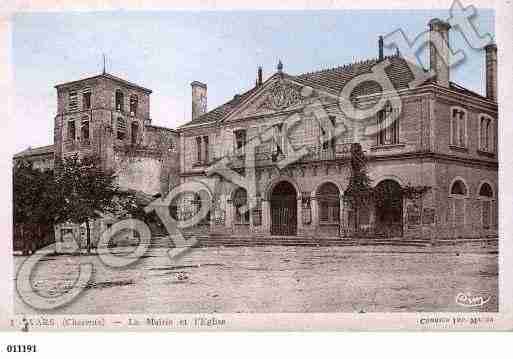 Ville de VARS, carte postale ancienne