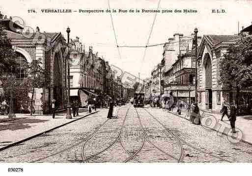 Ville de VERSAILLES, carte postale ancienne