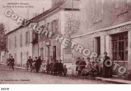 Ville de ARCHIGNY, carte postale ancienne