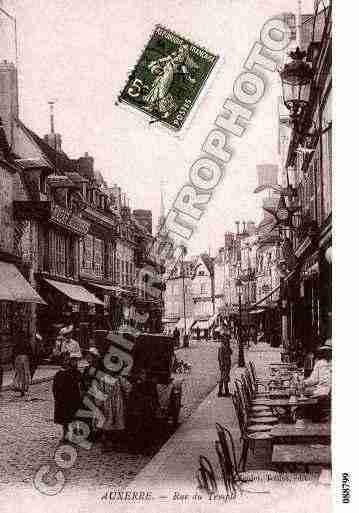 Ville de AUXERRE, carte postale ancienne