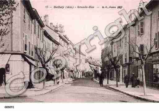 Ville de BELLEY, carte postale ancienne