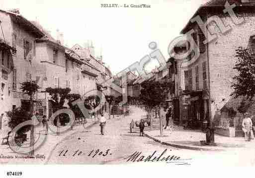 Ville de BELLEY, carte postale ancienne