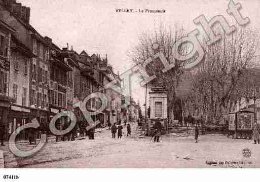 Ville de BELLEY, carte postale ancienne