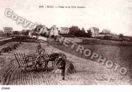 Ville de BINIC, carte postale ancienne