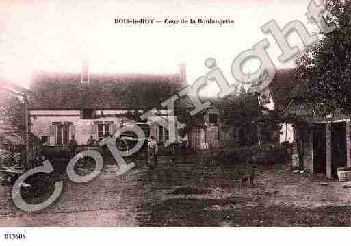 Ville de BOISLEROI, carte postale ancienne