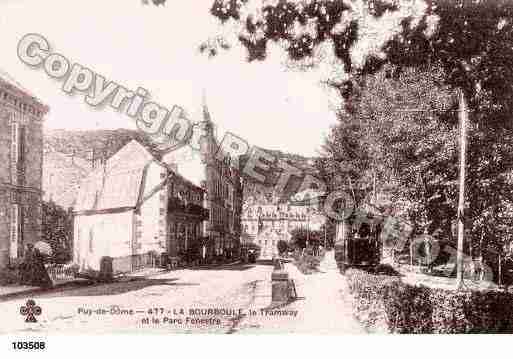 Ville de BOURBOULE(LA), carte postale ancienne