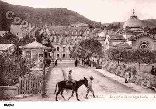 Ville de BOURBOULE(LA), carte postale ancienne