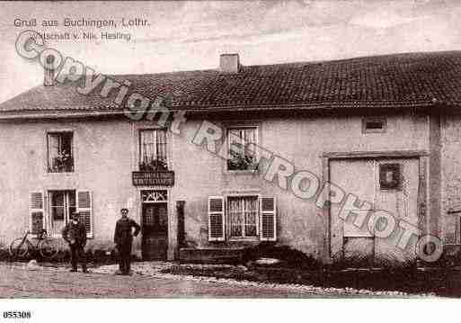 Ville de BUCHY, carte postale ancienne