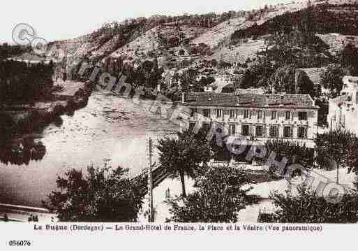 Ville de BUGUE(LE), carte postale ancienne