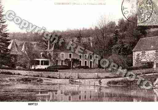 Ville de CAMEMBERT, carte postale ancienne