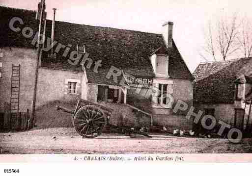 Ville de CHALAIS, carte postale ancienne