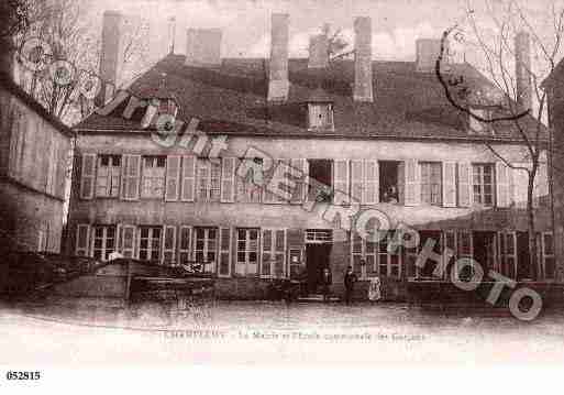 Ville de CHAMPLEMY, carte postale ancienne