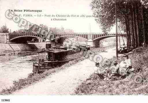 Ville de CHARENTONLEPONT, carte postale ancienne