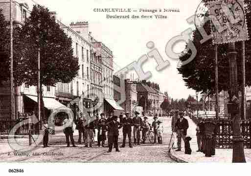 Ville de CHARLEVILLEMEZIERES, carte postale ancienne