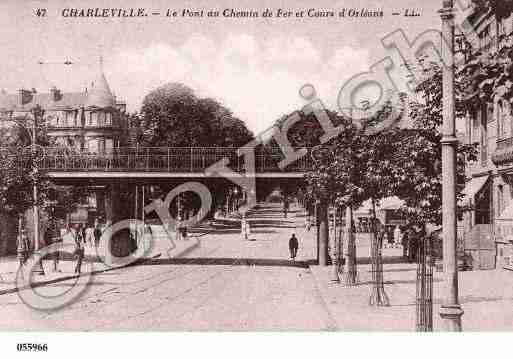 Ville de CHARLEVILLEMEZIERES, carte postale ancienne