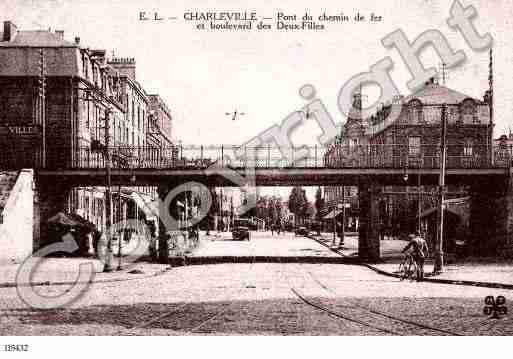 Ville de CHARLEVILLEMEZIERES, carte postale ancienne