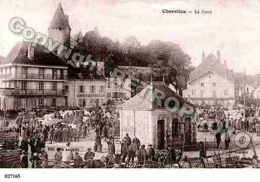 Ville de CHAROLLES, carte postale ancienne