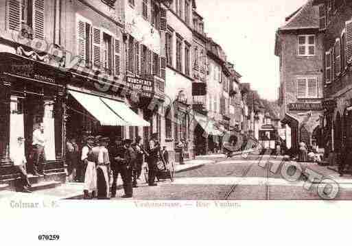 Ville de COLMAR, carte postale ancienne